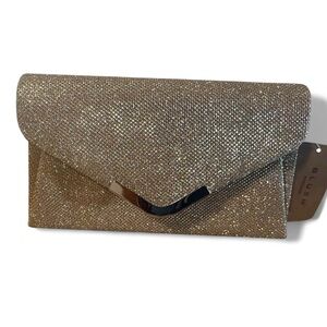 Blush Gold Clutch Bag